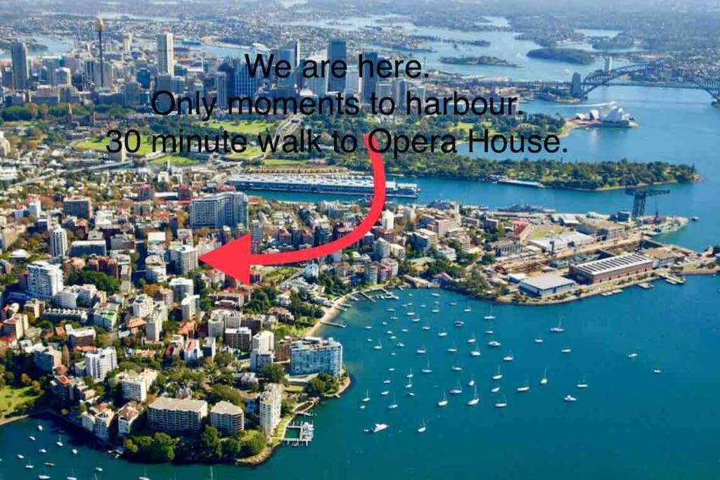Apartamento Harbourside Style, 2 Bed, A/C, Pool -Elizabeth Bay Sídney Exterior foto